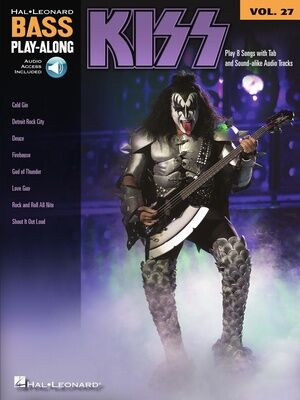 Hal Leonard Bass Play-Along Kiss