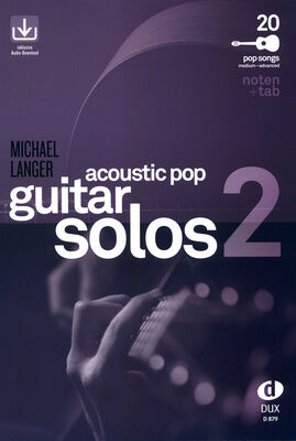 Edition Dux Acoustic Pop Guitar Solos 2