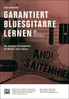 Alfred Music Publishing Garantiert Bluesgitarre lernen