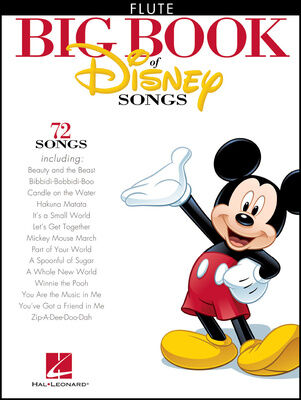 Hal Leonard The Big Book Of Disney Flute