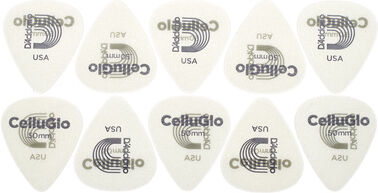 Daddario 1CCG2-10 Cellu-Glo Picks Light