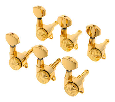 Harley Benton Parts Locking Tuners 6L Gold