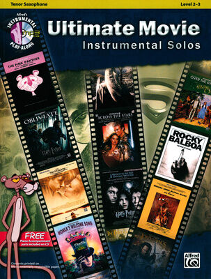 Alfred Music Publishing Ultimate Movie Solos T-Sax