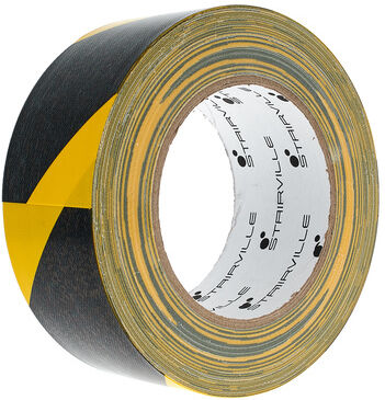 Stairville Cloth Warning Tape B/Y