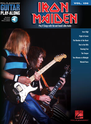 Hal Leonard Guitar Play-Along Iron Maiden