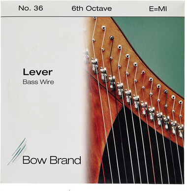 Bow Brand BW 6th E Harp Bass Wire No.36