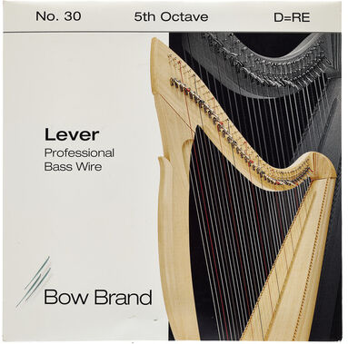 Bow Brand BWP 5th D Harp Bass Wire No.30