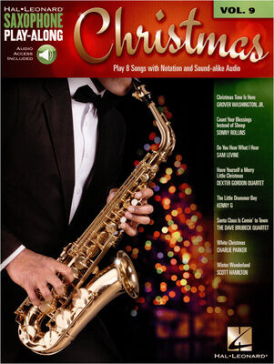 Hal Leonard Saxophone Play Along Christmas