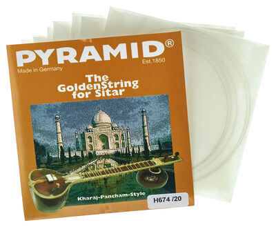 Pyramid H674/20 Sitar Strings heavy