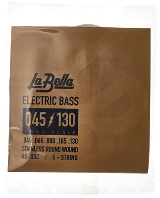 La Bella RX-S5C Stainless Bass