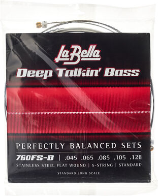 La Bella 760FS-B DT'Bass Flats