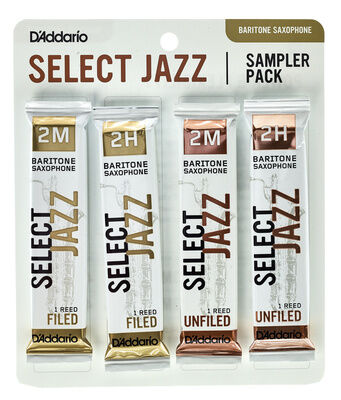 DAddario Woodwinds D'Addario Woodwinds Select Jazz Bari Sampler Pck 2