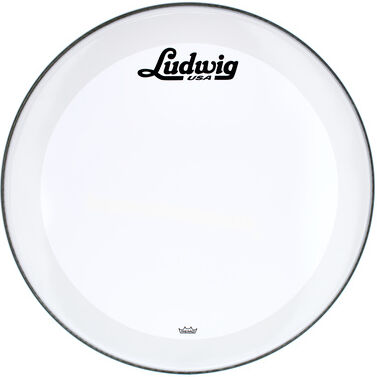 Ludwig 24"" Bass Drum Head Vint. Logo