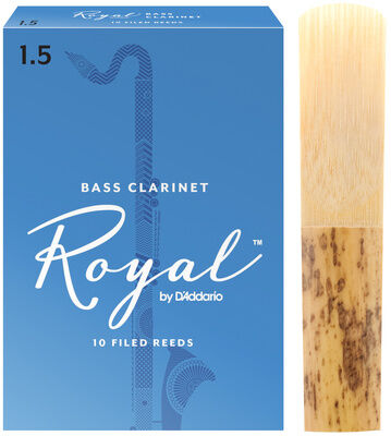 DAddario Woodwinds Royal Boehm Bass Clarinet 1,5
