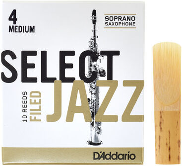 Daddario Woodwinds Select Jazz Filed Soprano 4M