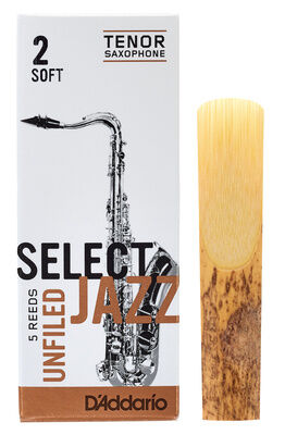 DAddario Woodwinds Select Jazz Unfiled Tenor 2S
