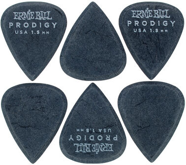 Ernie Ball Prodigy Picks 1,5 mm STD BK