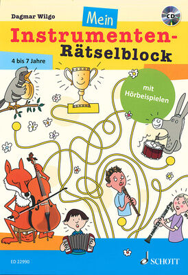 Schott Instrumenten-Rätselblock