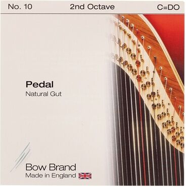 Bow Brand Pedal Natural Gut 2nd C No.10