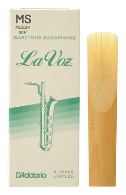 DAddario Woodwinds La Voz Baritone Sax MS
