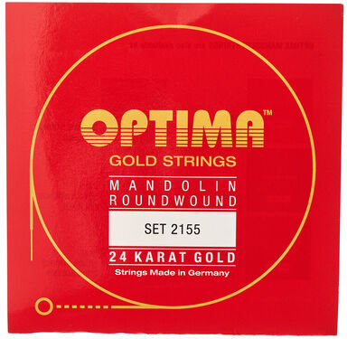 Optima 2155 24K Mandolin Gold Strings