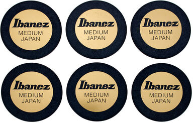 Ibanez PPA1M-BK Round Shape Pick Set