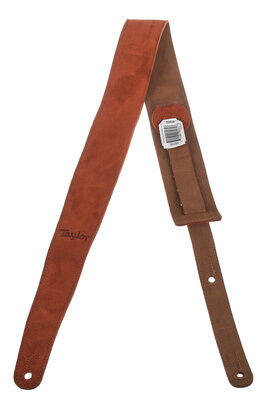 Taylor All-Suede Guitar Strap Honey G