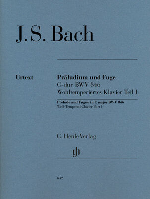 Henle Verlag Bach Präludium C-Dur BWV 846