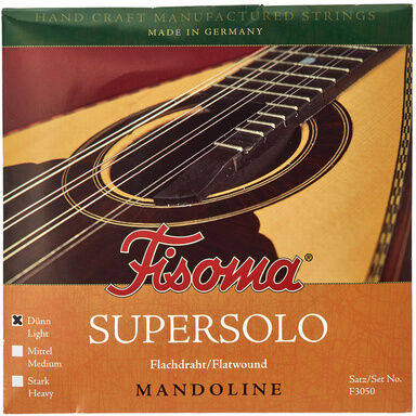 Fisoma F3050D Flatwound Mandolin Str.