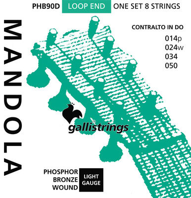 Galli Strings PHB90D Mandola Strings Light