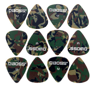 Boss Celluloid Pick Pack M Camo