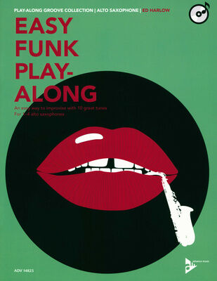 Advance Music Easy Funk Play-Along Alto Sax