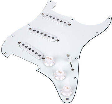 Mojotone 67 Q.Coil Hot Br. Pickguard W