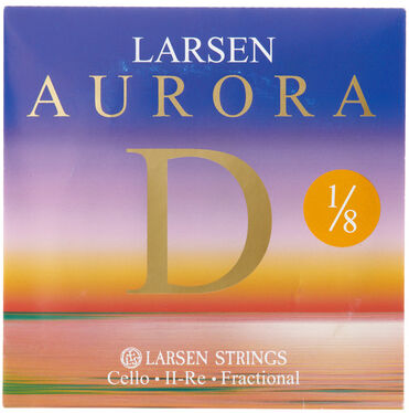 Larsen Aurora Cello D String 1/8 Med.