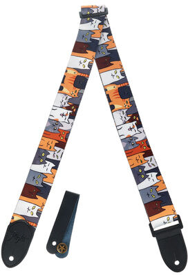 Flight S35 Cats Ukulele Strap