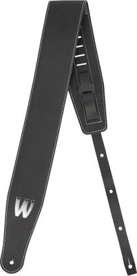 Warwick Teambuilt Leather Strap BK BS