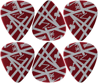 Dunlop EVH Shark Max Grip Pick Set 6