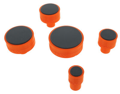 Drumprax Take 5 Practice Pads Orange