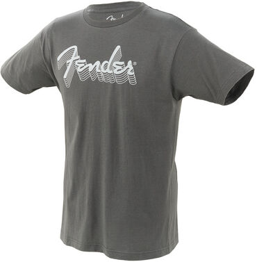 Fender T-Shirt Reflective Charcoal XL