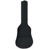 vidaXL Saco guitarra p/ guitarra clássica 3/4 94x35 cm tecido preto