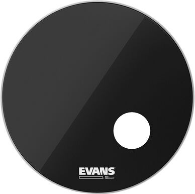 Evans 22"" EQ3 Resonanz Bass Drum Fell schwarz