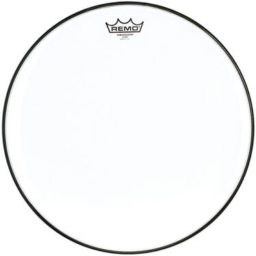 Remo 16"" Ambassador Tromfell transparent