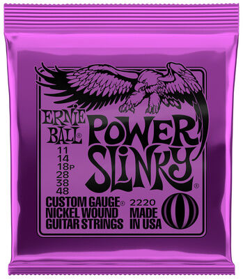 Ernie Ball 2220 Power Slinky E-Gitarren Saiten