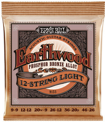 Ernie Ball 2153 Earthwood Phosphor Bronze