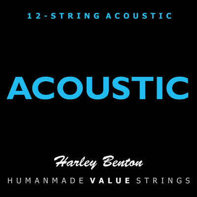 Harley Benton Valuestrings Saiten für 12-Saiter Akustikgitarre