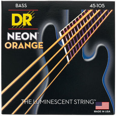 DR Strings Neon Orange NOB-45