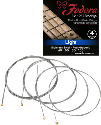 Fodera 4-String Set Light Steel