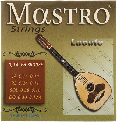 Mastro Greek Laouto 8 Strings 014 PB