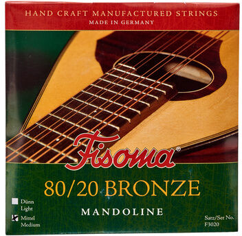 Fisoma F3020M Mandolin Strings 80/20