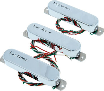 Lace Pickups Chrome Domes Set